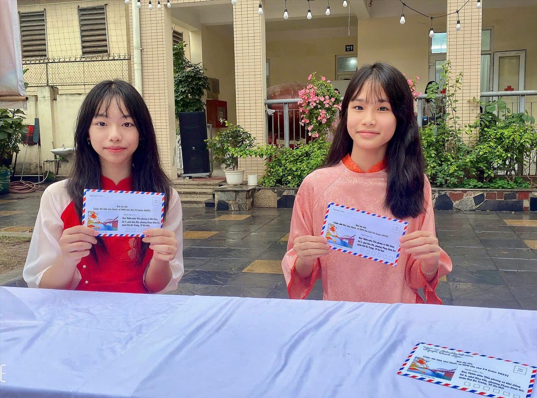 Lớp 7A1 hưởng ứng cuộc thi viết thư quốc tế UPU lần thứ 54 năm 2025