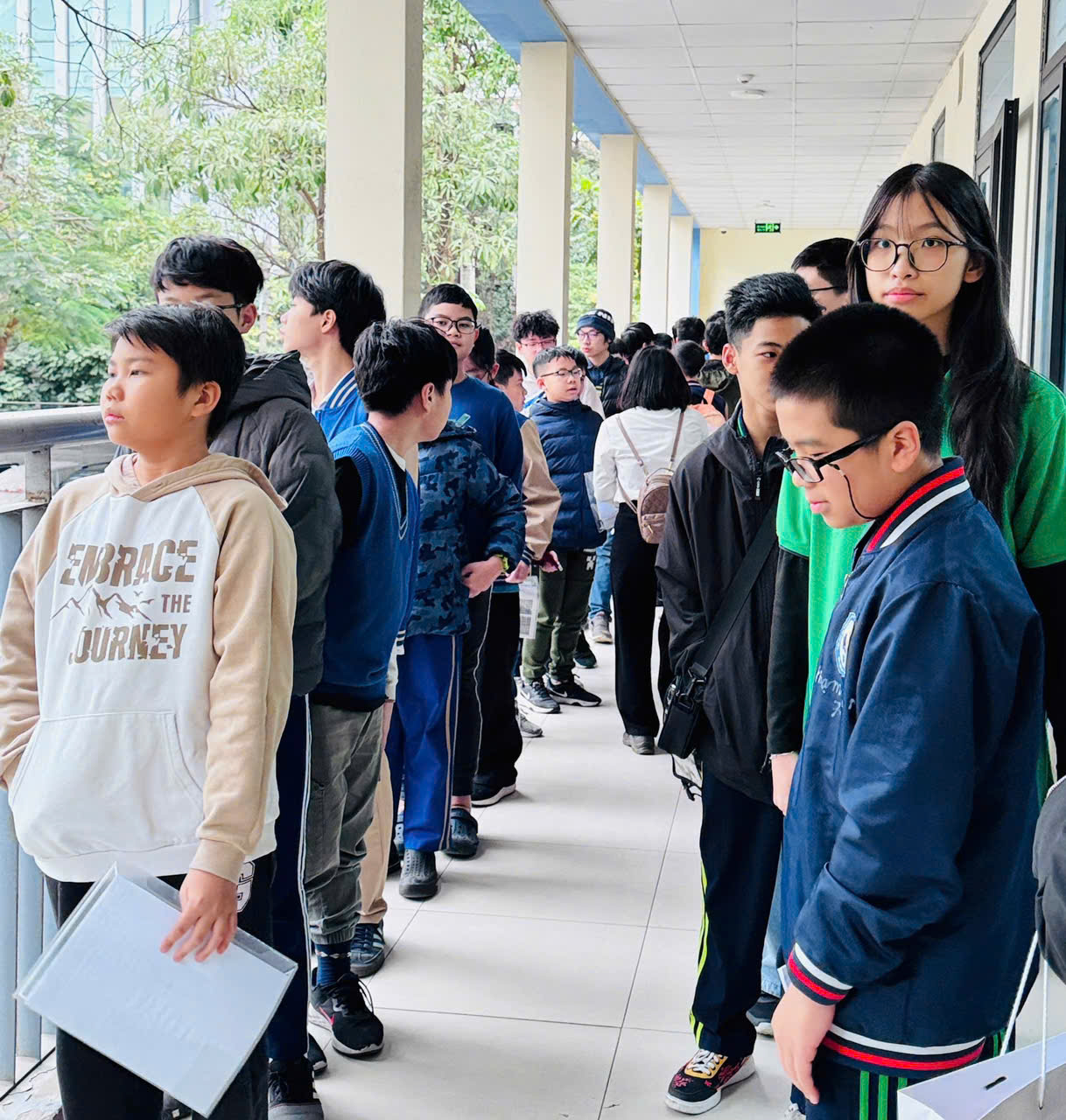 Học sinh THCS Hoàng Hoa Thám tham gia Vòng sơ khảo cuộc thi Tài năng Tin học trẻ quốc tế Thành phố Hà Nội năm 2025