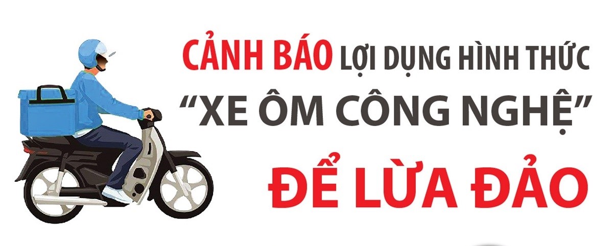 Cảnh báo lợi dụng hình thức “xe ôm công nghệ” để lừa đảo