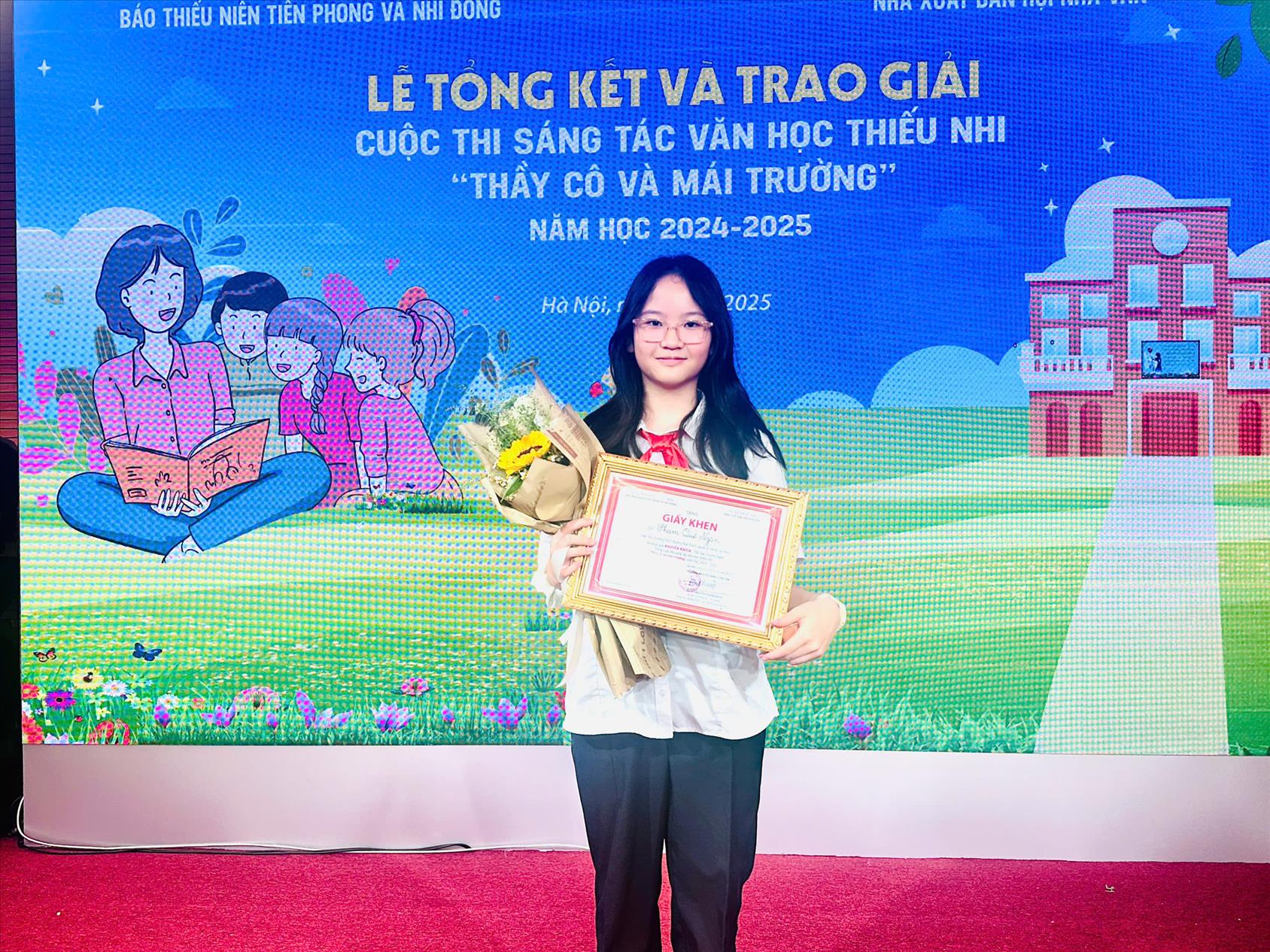 Những dòng yêu thương gửi thầy cô của học sinh Phạm Quế Ngân lớp 7A2