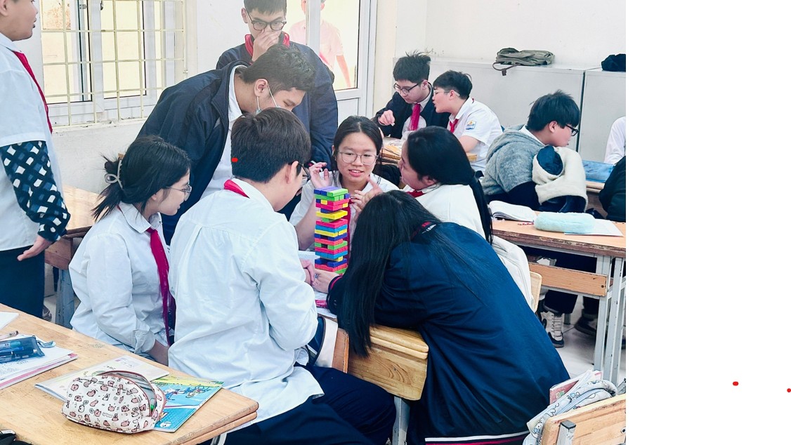 Giờ ra chơi bổ ích, thú vị cùng tập thể lớp 8A6