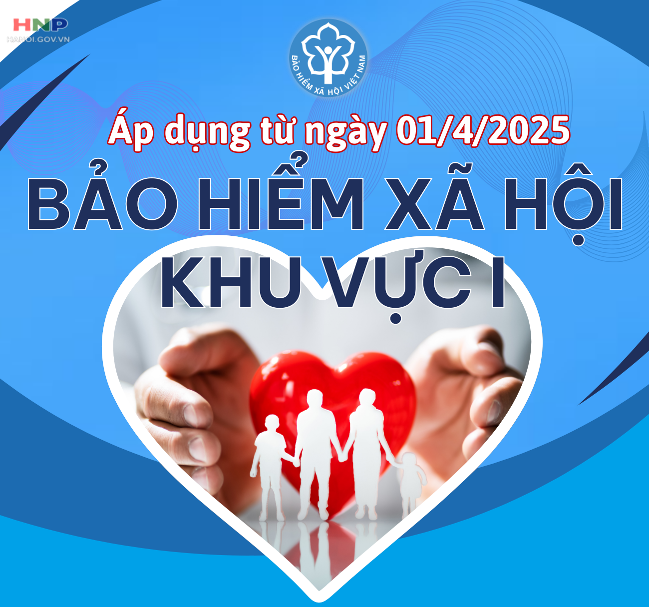Từ ngày 1/4, Bảo hiểm xã hội Khu vực I sẽ quản lý 23 Bảo hiểm xã hội cấp huyện