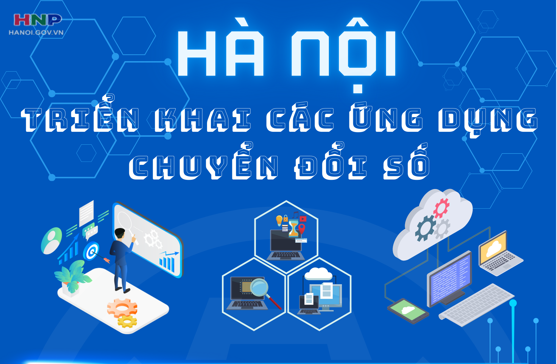 Danh mục các ứng dụng chuyển đổi số dùng chung của Hà Nội