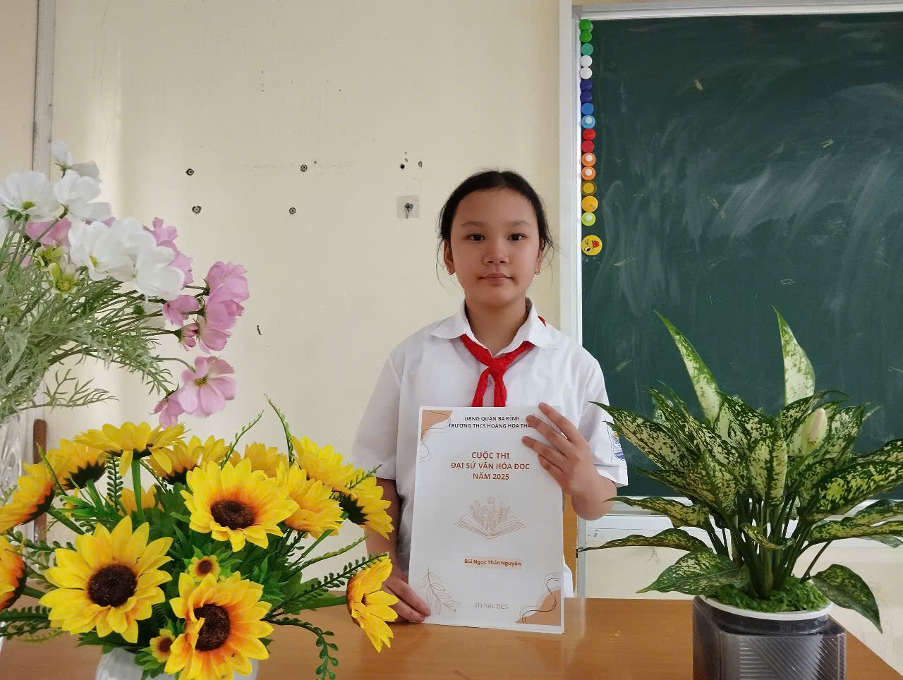 Hành trình đến với Cuộc thi Đại sứ Văn hóa đọc năm 2025 của các bạn học sinh lớp 6A1