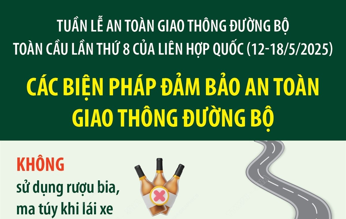 Các biện pháp đảm bảo an toàn giao thông đường bộ