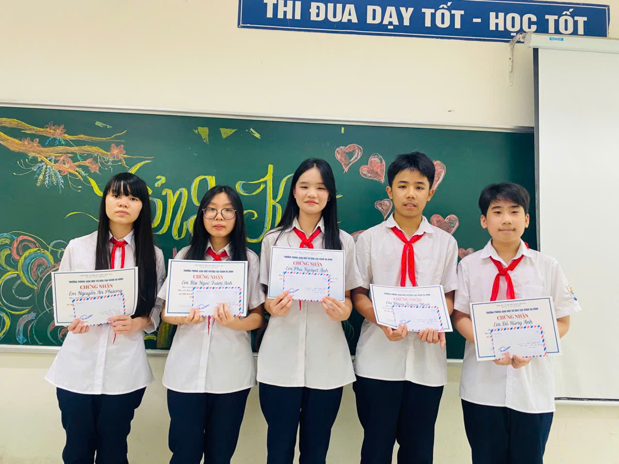🌟 Lớp 8A1 THCS Hoàng Hoa Thám: Những ngôi sao tỏa sáng từ nỗ lực không ngừng nghỉ 🌟