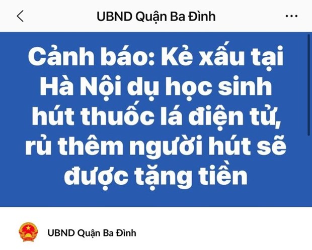 Thuoc la dien tu xam nhap hoc duong: Moi nguy hai de doa the he tre hinh anh 2