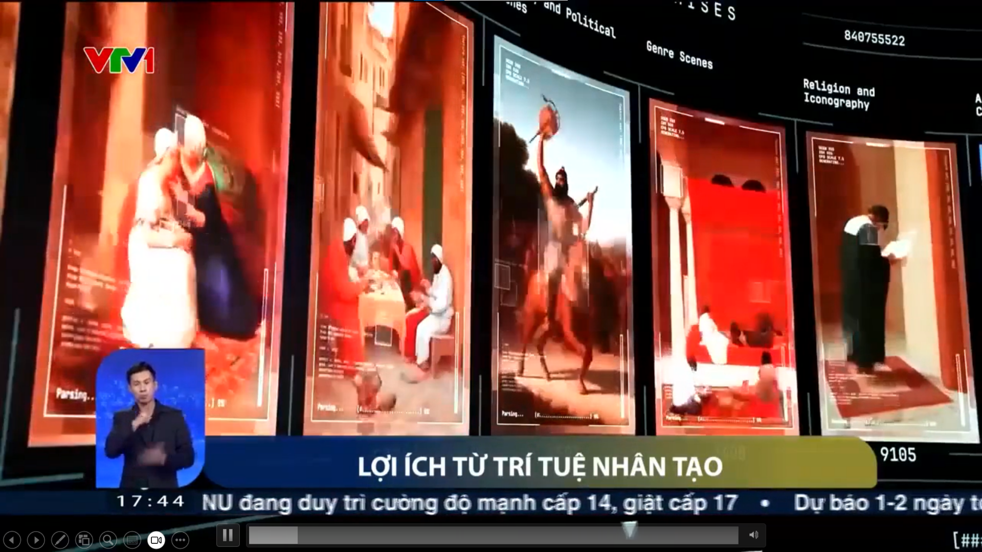 A screenshot of a television screen
AI-generated content may be incorrect.