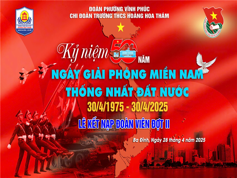 A red and white poster with a flag and a map

Description automatically generated