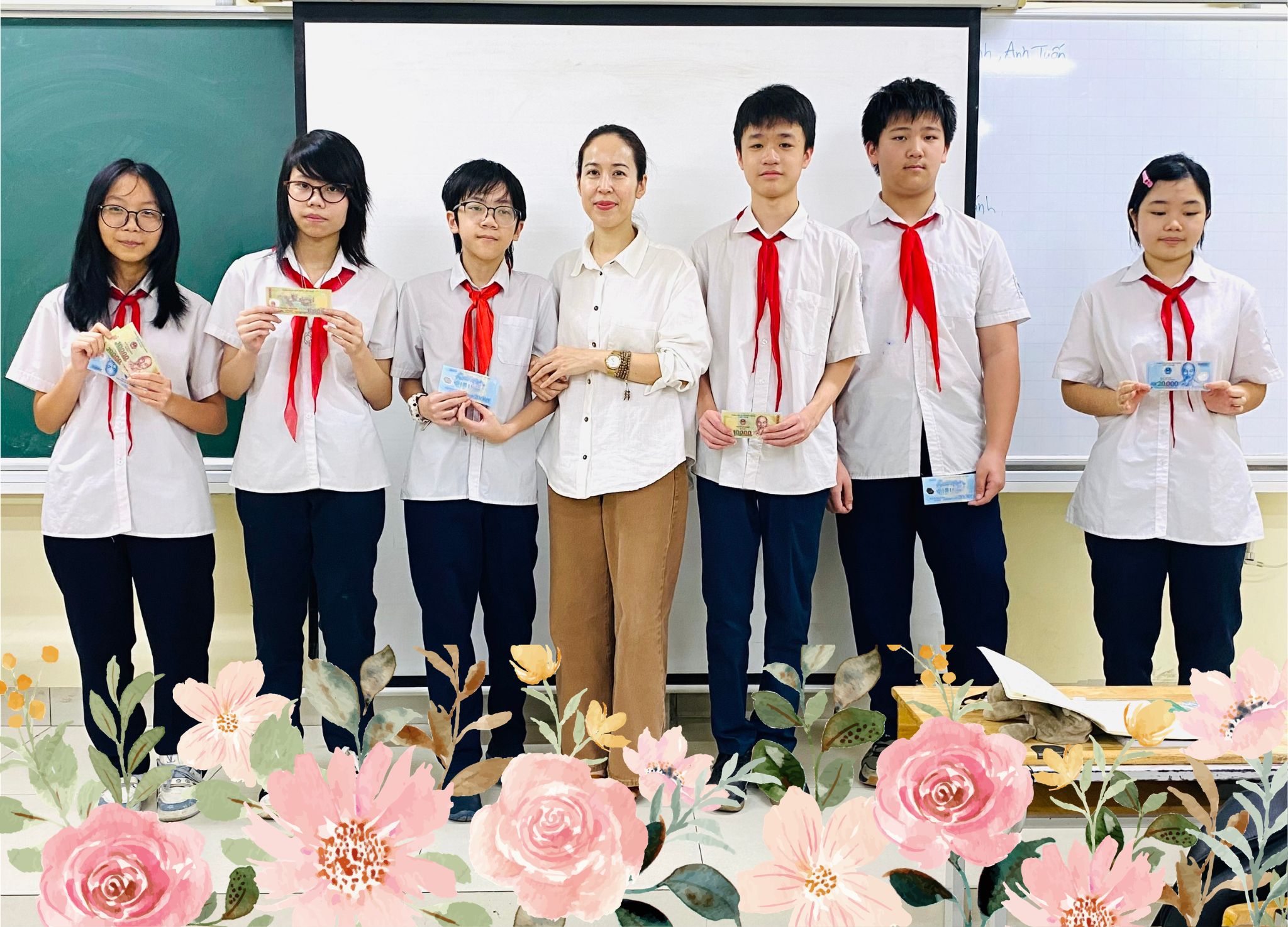 A group of people standing in a classroom

AI-generated content may be incorrect.