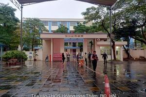 An toàn trong ngày đầu đi học tại trường